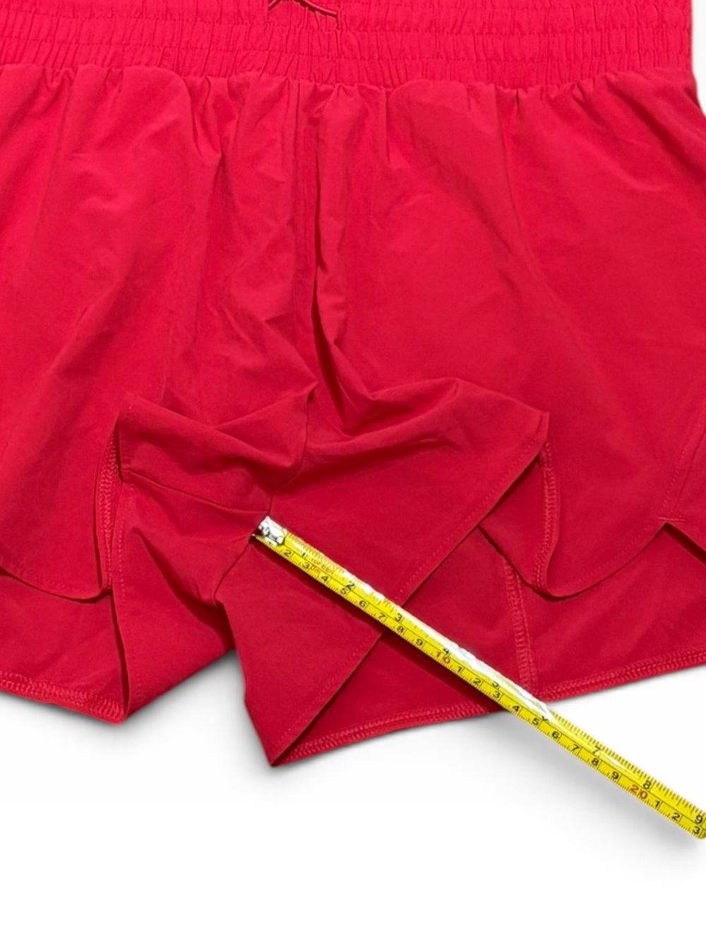 all in motion Women's Athletic Shorts Pull On- Red, Size M - Picture 5 of 6
